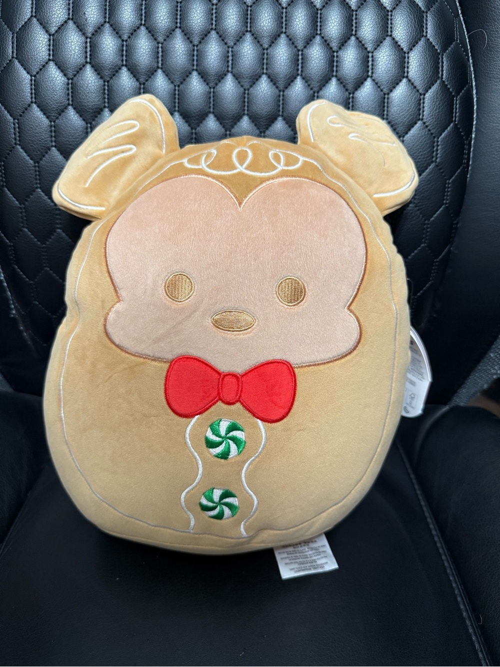 Disney Squishmallows Plush - Mickey Mouse Gingerbread